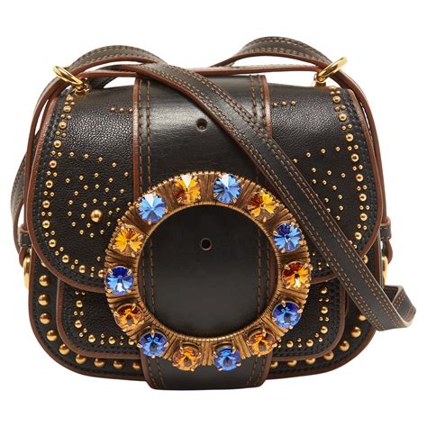 miu miu dahlia bag black